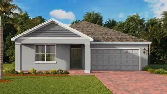 New construction Single-Family house 1593 Garabaldi Cir Se, Palm Bay, FL 32909 plan Lakeside - image