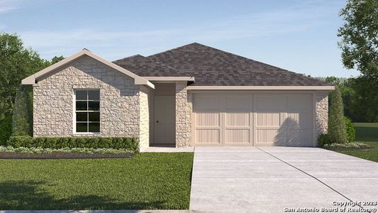 New construction Single-Family house 4911 Gully Way, San Antonio, TX 78266 The Caden- photo 0 0