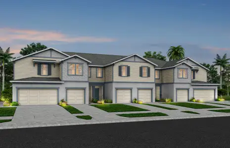 New construction Single-Family house 5134 Morning Dew Ln, West Melbourne, FL 32904 plan Marigold - image