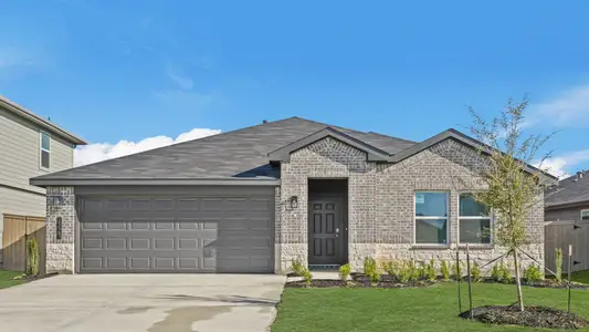 New construction Single-Family house 23543 Skyward Ln, Splendora, TX 77372 plan Texas Cali - image