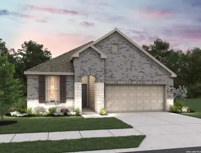 New construction Single-Family house 1223 Higgins Cv, San Antonio, TX 78245 plan Iris - image