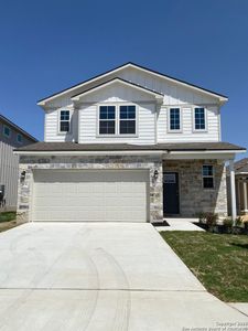 New construction Single-Family house 2939 Angelou St, New Braunfels, TX 78130 Vista View- photo 0