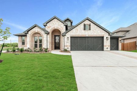 New construction Single-Family house 4202 Biscayne Drive, Midlothian, TX 76065 Hawthorne II- photo 0