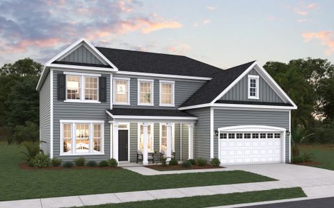 New construction Single-Family house 15 Grady Farm Wy, Benson, NC 27504 plan Redbud - 18565 - image