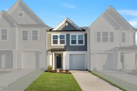 New construction Townhouse house 520 Eversden Dr, Zebulon, NC 27597 plan Fairview - image