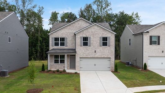New construction Single-Family house 4464 Manor Hill Dr, Union City, GA 30291 plan BELHAVEN - image