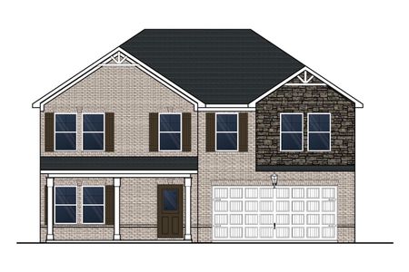 New construction Single-Family house 400 Daffodil Lane, Mcdonough, GA 30253 - photo 0