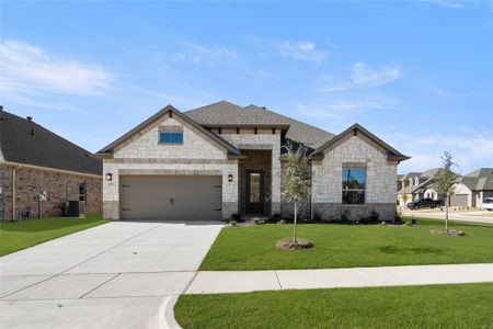 New construction Single-Family house 433 Lamb Lane, Waxahachie, TX 75167 Sommerset- photo 0