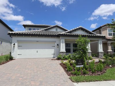 New construction Single-Family house 1734 Suttonset Trl, Zephyrhills, FL 33541 plan Newport II Bonus - image