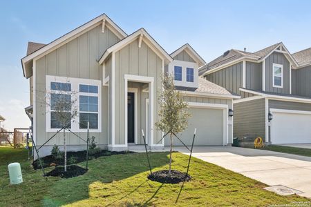 New construction Single-Family house 12212 Latticework, Schertz, TX 78154 The Salado- photo 0