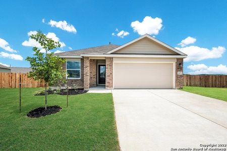 New construction Single-Family house 5027 Begonia Spring, Bulverde, TX 78163 The Huxley- photo 0