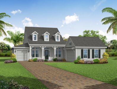 New construction Single-Family house 76 Courtney Manor Ct, St. Augustine, FL 32092 plan Stella - image 1