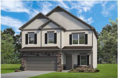 New construction Single-Family house 144 Orion Dr, Dalton, GA 30720 plan The Harrington - image