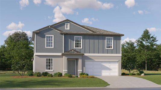 New construction Single-Family house 8508 Bella Mar Trl, Parrish, FL 34219 Raleigh- photo 0 0