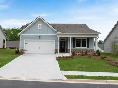 New construction Single-Family house 324 Majestic Oak Cir, Dallas, GA 30132 plan CALI - image