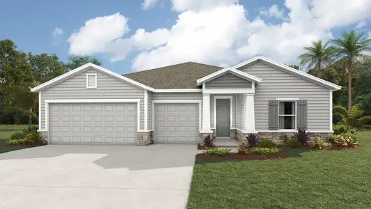 New construction Single-Family house 12776 Nw 17Th Pl, Newberry, FL 32669 plan Camden - image