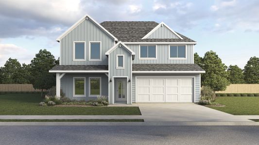 New construction Single-Family house 710 Orchid Wy, Pilot Point, TX 76258 plan Pascal - image