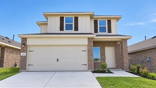 New construction Single-Family house 150 Davis Ln, Newark, TX 76071 plan Florence - image