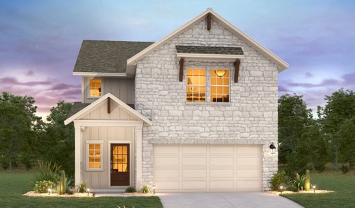 New construction Single-Family house 204 Clover Bnd, Liberty Hill, TX 78642 plan Conroe - image