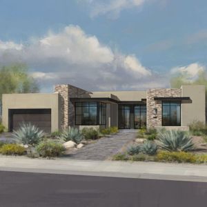 New construction Single-Family house 11425 E Sundance Trl, Scottsdale, AZ 85262 plan 6002 - image