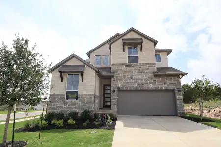 New construction Single-Family house 436 Leaning Rock Rd, Georgetown, TX 78628 plan Hawthorn - image