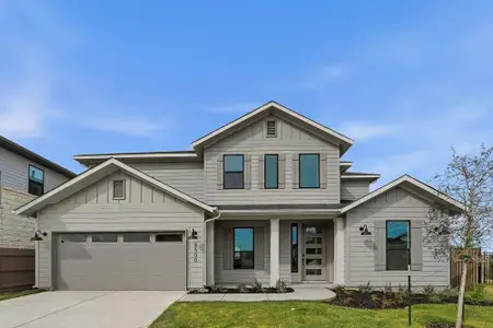 New construction Single-Family house 8500 Picnic House Path, Austin, TX 78744 plan Sapphire - image