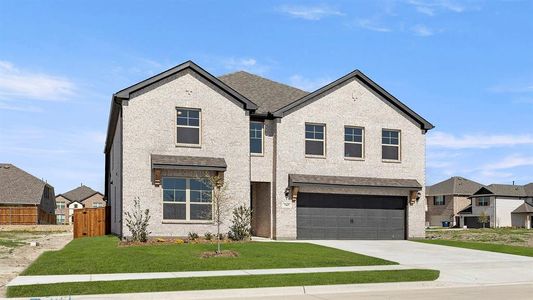 New construction Single-Family house 747 Embrace Ct, Lavon, TX 75166 plan Hawthorn II T - image