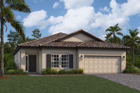 New construction Single-Family house 2081 Drummond Pt, Zephyrhills, FL 33541 plan Newport II - image