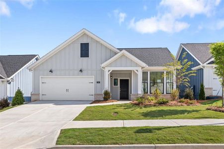 New construction Single-Family house 309 Sassafras Wy, Holly Springs, GA 30115 Palazzo - photo 0