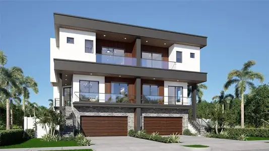 New construction Townhouse house 2605 W Cleveland St, Tampa, FL 33609 - image
