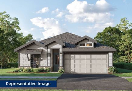 New construction Single-Family house 1725 Sage Garden Dr, Krum, TX 76249 Kennedy Select F- photo 0