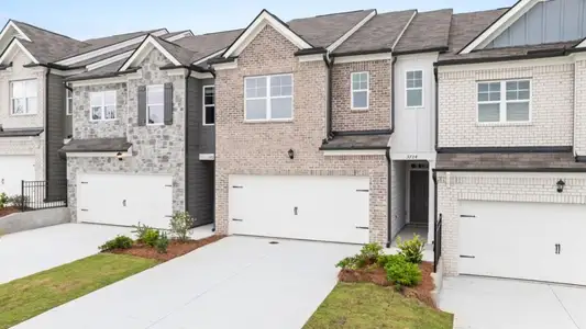 New construction Townhouse house 3724 Skylar Dr, Douglasville, GA 30135 plan Salisbury - image