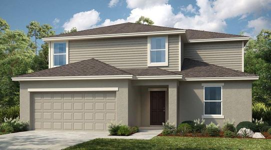 New construction Single-Family house 313 Cornerstone Dr, Groveland, FL 34736 Azalea- photo 0