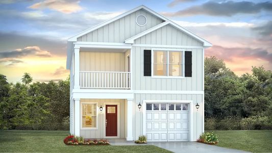 New construction Single-Family house 149 Chateau Ln, Port Saint Joe, FL 32456 plan The Monroe - image