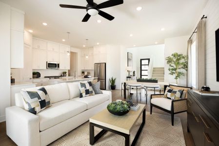 New construction Townhouse house 8001 Ermis Farm Rd, Austin, TX 78745 plan Dominic - image