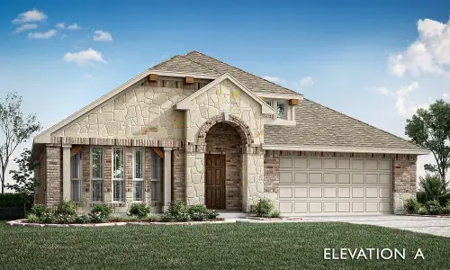 New construction Single-Family house 2019 Meraki Pkwy, Forney, TX 75126 plan Hawthorne EXT - image