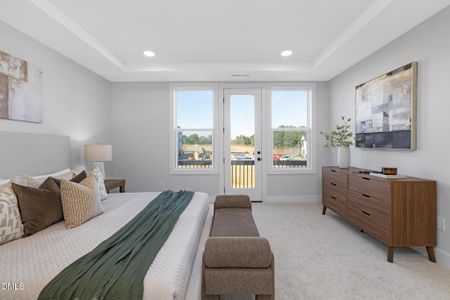 New construction Townhouse house 809 Fireship Rd, Fuquay Varina, NC 27526 plan Pomona Interior unit - image 20