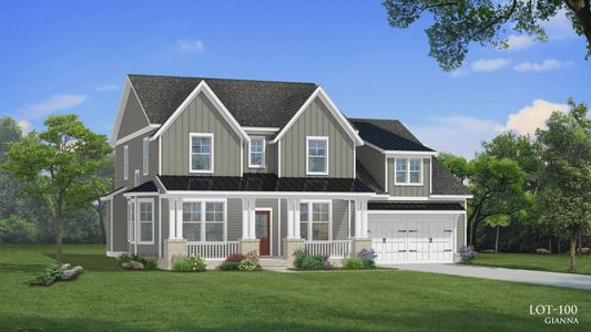 New construction Single-Family house 100 Valleyview Ct, McDonough, GA 30252 plan Gianna - image