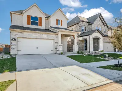 New construction Single-Family house 1328 S Brook Dr, Leander, TX 78641 The Cartwell- photo 0