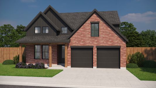 New construction Single-Family house 2325 SW Wilshire Blvd, Burleson, TX 76028 plan Longview - image