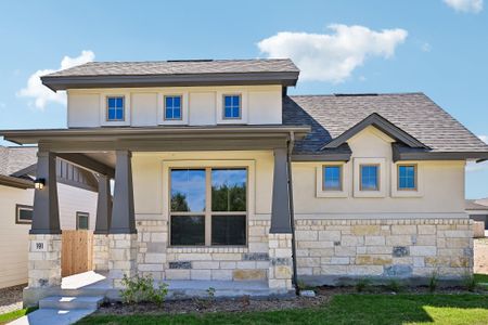 New construction Single-Family house 191 Glocken Ln, Kyle, TX 78640 plan Decker - image