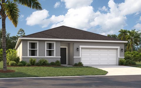 New construction Single-Family house 1255 Normandy Dr, Haines City, FL 33844 plan The Webber - image