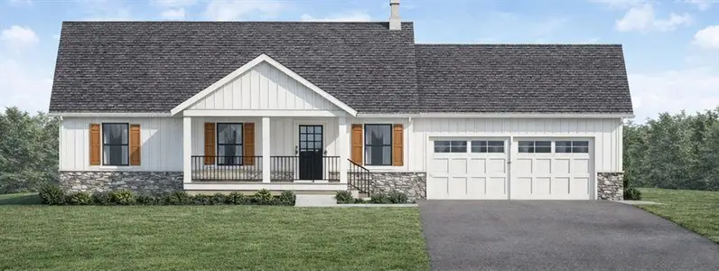 New construction Single-Family house 67 White Oak Ct, Cleveland, GA 30528 - image