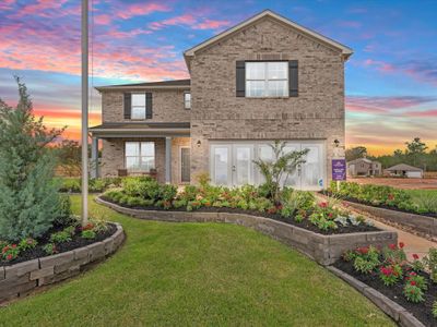 New construction Single-Family house 24754 Zinnia Blossom Dr, Montgomery, TX 77316 plan Medina - image