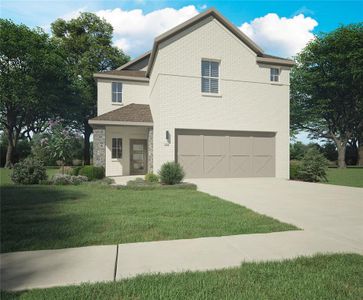 New construction Single-Family house 950 Crested View Place, Lavon, TX 75166 Willow- photo 0