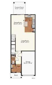 New construction Single-Family house 250 Taylor Woods Ct, Greenville, SC 29607 plan The Carson - image 3