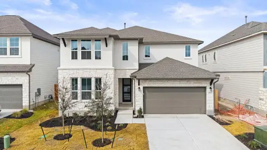 New construction Single-Family house 10704 Worth Ln, Manor, TX 78653 plan McKinney - image