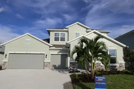 New construction Single-Family house 7713 Marina Bay Cv, Palmetto, FL 34221 plan The Louetta - image