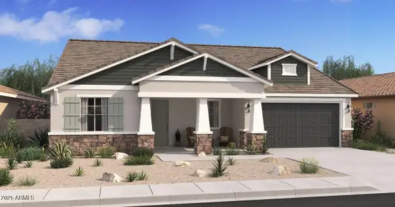 New construction Single-Family house 37635 W Santa Maria St, Maricopa, AZ 85138 plan Jerome - image