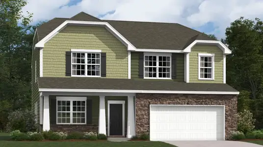 New construction Single-Family house 2105 Morning Gold Dr, Maiden, NC 28650 plan Durham - image